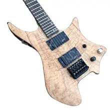 Lvybest Elektrische Gitaar Grote Headless Elektrische Gitaar Draagbare Reizen Stille Gitaar