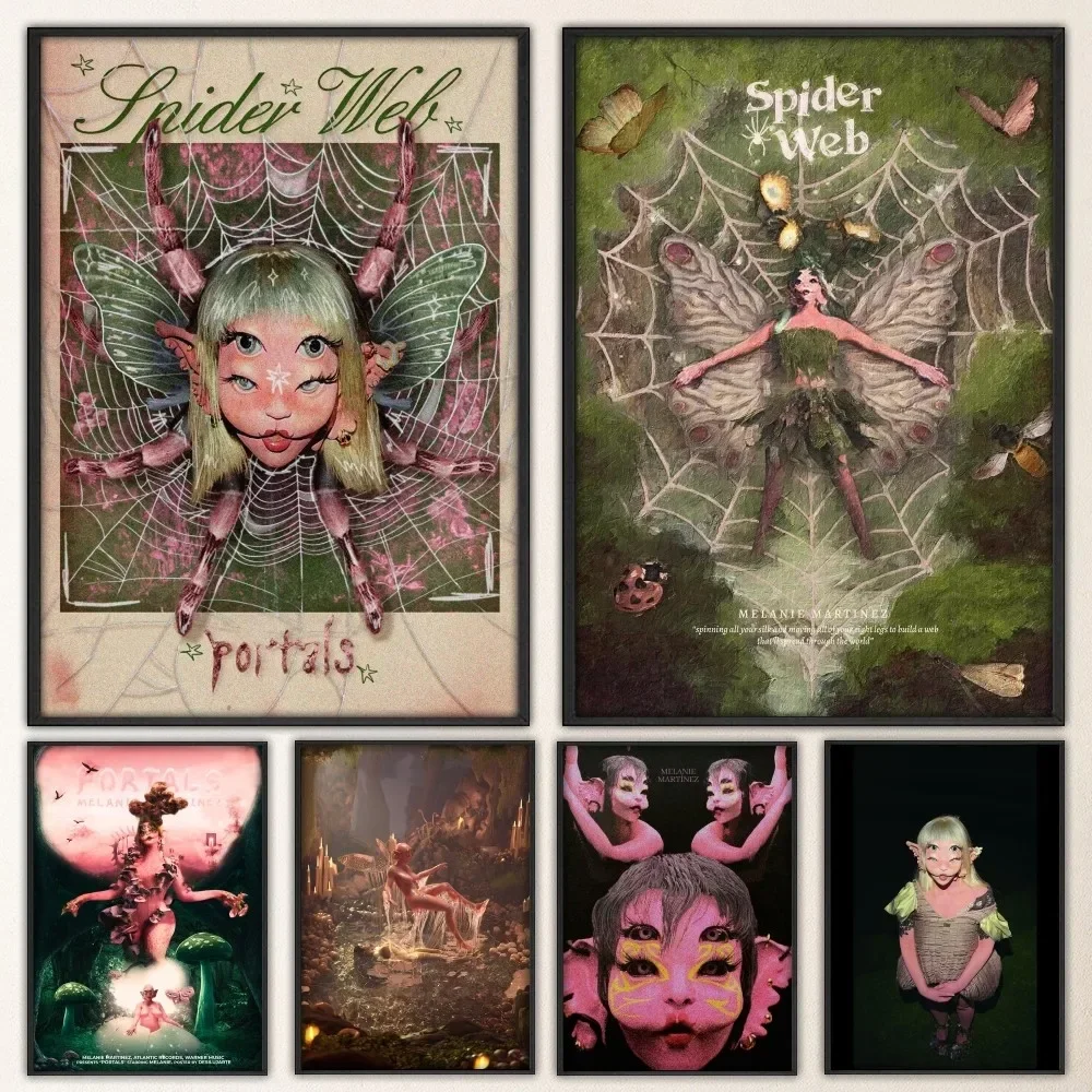 Singer M-Melanie Martinez P-Portals Poster Prints Art Home Painting Bathroom Kitchen Bar Accessories Wall Sticker Small Size