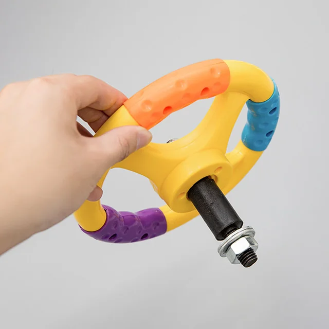Steering Wheel Toy Accessory for Busy Board Baby Driver Car Activity Toy Kids Pretend Play Toy for Toddlers and Kids 3