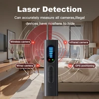 Détecteur de caméra cachée, anti-espionnage, traceur GPS pour voiture, dispositif d'écoute, scanner RF sans fil tous signaux, gadget de protection de la sécurité 2