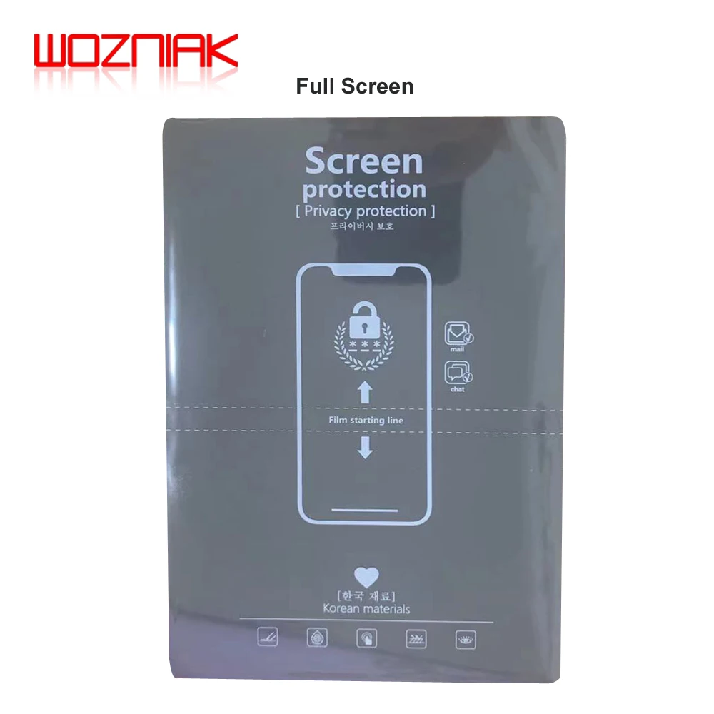Cellphone Screen Protector 50x Japan Imported Material TPU Hydrogel Film Matte HD Anti Blue Privacy FOR Cutting Machine Cutting LCD Screen Protective Film