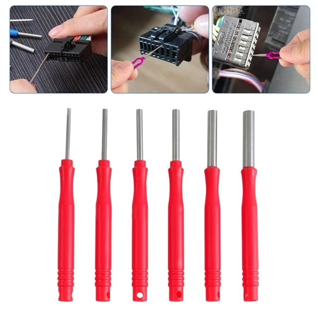 Terminal Removal Tool Set, Terminal Ejectors for Car, Pin Extractor Tool Release Electrical Wire ConnectorPuller 2