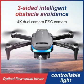 NEW RG107 Pro Drone 4K Three-sided Obstacle avoidance Professional Dual HD Camera Aerial Photography Foldable Quadcopter RC E888 4