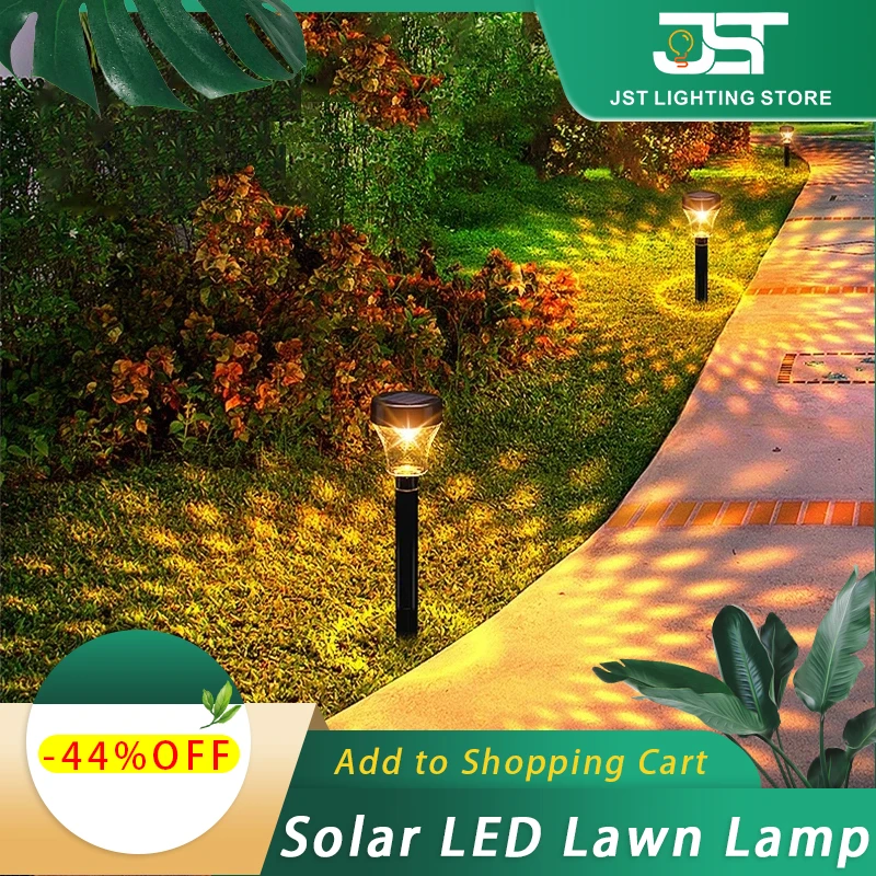 Solar Lawn Light Outdoor Waterproof Ground Plug-in Courtyard Landscape Garden Atmosphere Decoration Solar LED Light