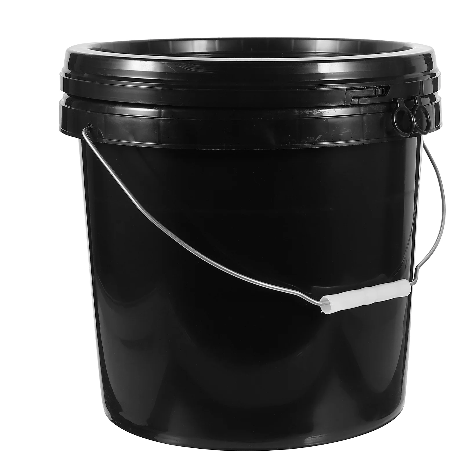 

10 Liter White Abs Bucket Container Paint Outdoor Storage Packaging 10L Hdpe Multi-functional Pigment