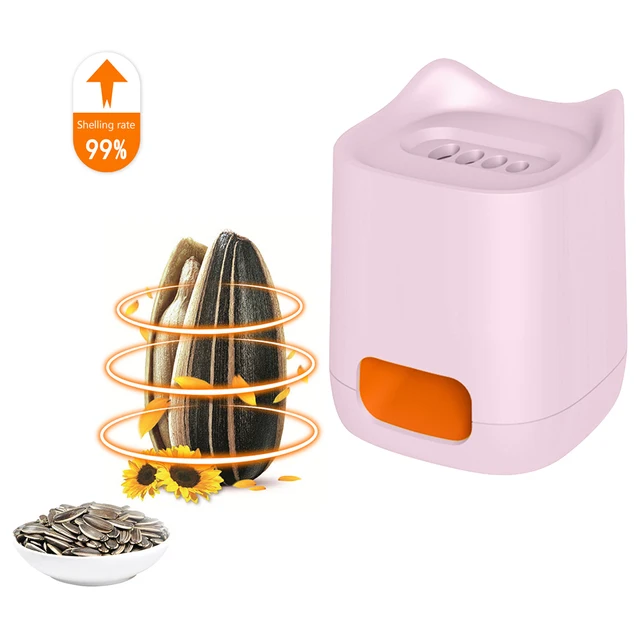 Sunflower SEED Peeler เครื่องขี้เกียจไฟฟ้าเมล็ดแตงโมทําความสะอาด Peeling Artifact เปิดครัว Gadgets ในครัวเรือนอุปกรณ์เสริม 3
