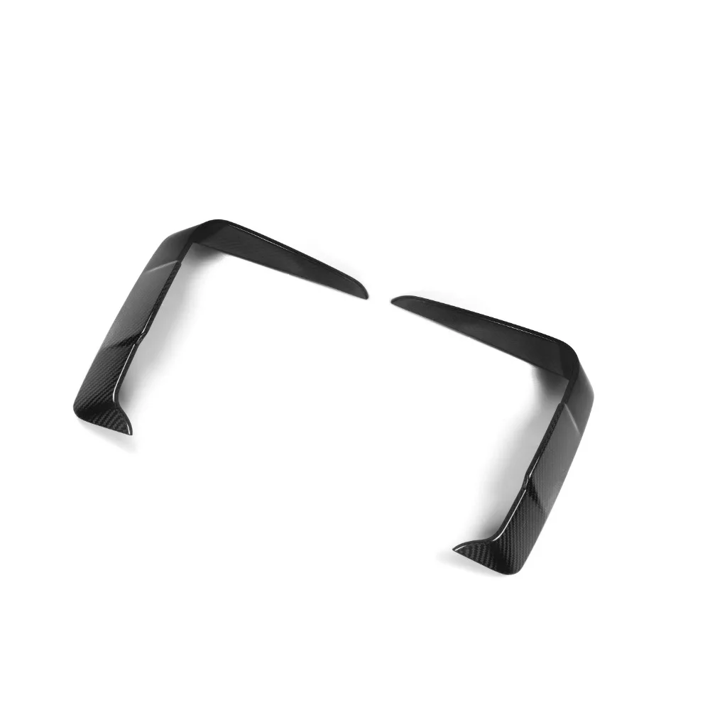 BMW 8 시리즈 G14 G15 G16 건식 탄소 섬유 전면 및 후면 범퍼 Candards 바디 키트 트림 카나드 스포일러 자동차 액세서리