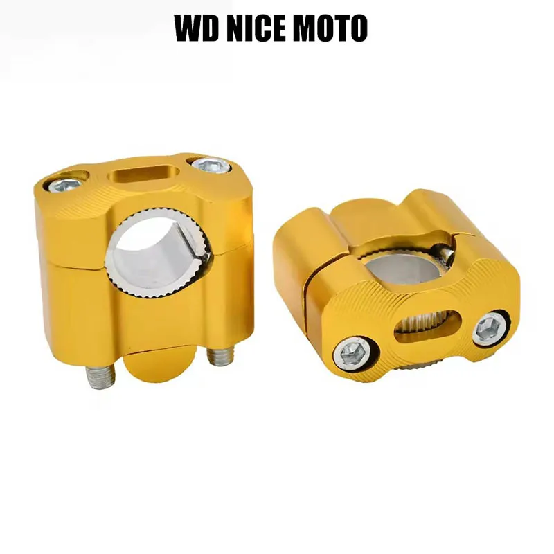 Für Honda, Yamaha, Kawasaki: CNC-Lenkerklemmen für 22mm und 28mm Lenker, Adapter für Motocross, ATV, Dirt Bike – Detail 5