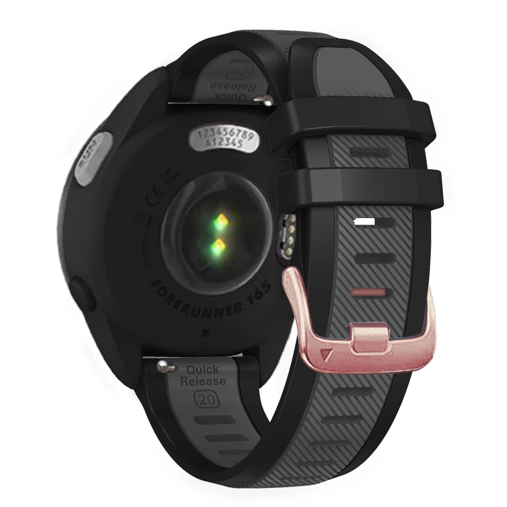 Versatile 20mm Wristband Strap in Classic Design