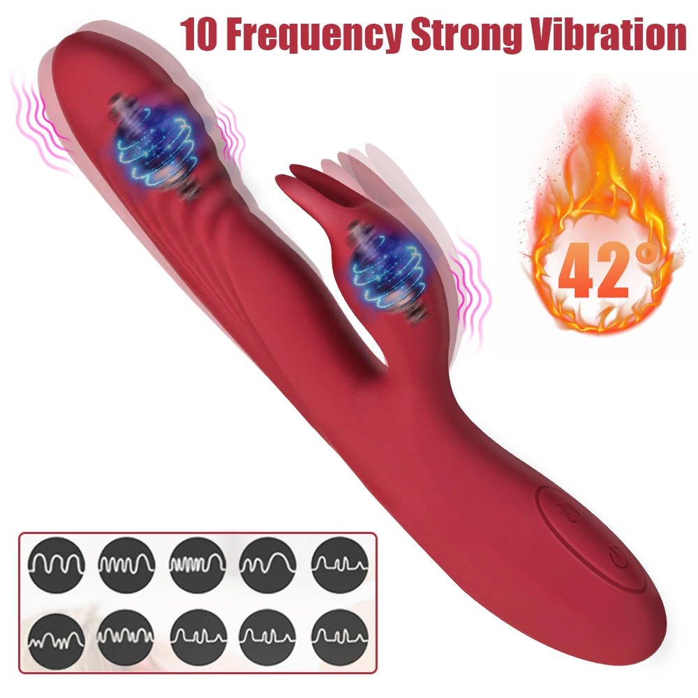 Massage Dildo Vibrator Masturbators Heating Powerful Vibrators G Spot Clitoris Stimulation For Women Femal       s_voghion.com
