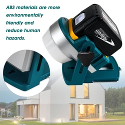 LED Working Lamp Light For DeWalt for Makita for Milwaukee for Bosch for Black & Decker 18V 20V Battery high quality led light