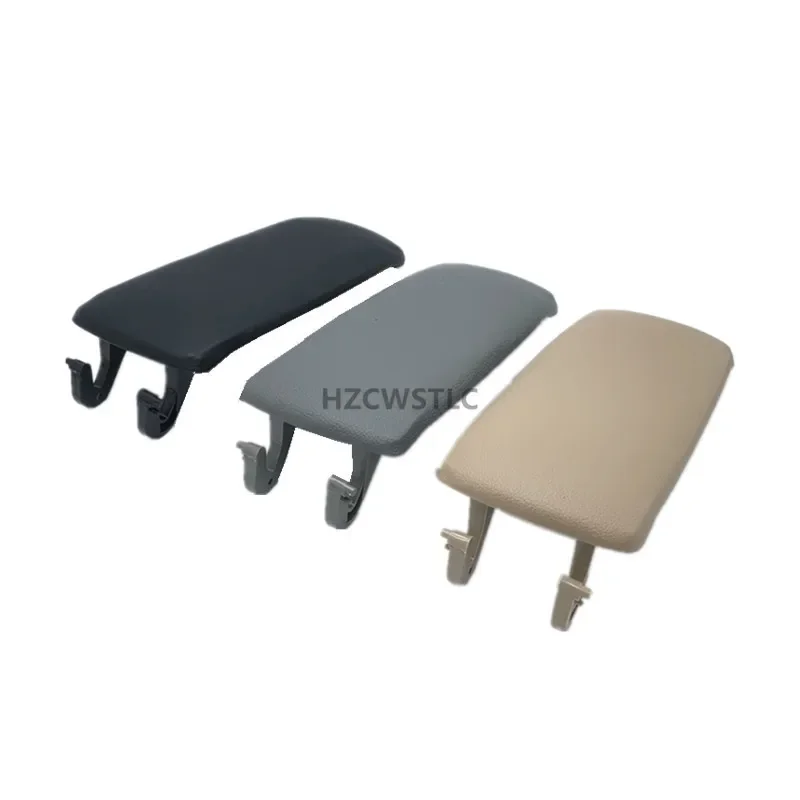 Premium Leather Center Console Armrest Cover - Elegant Storage Solution