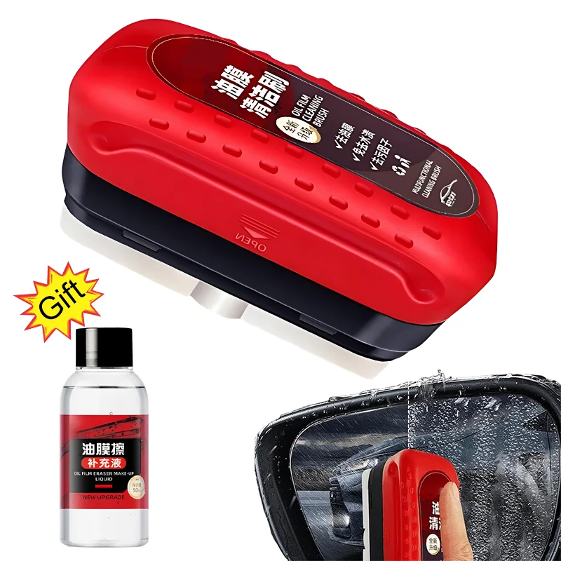 Car Glass Cleaner Cleaning Agent Windshield Cleaner Car Glass Sponge Cleaning Brush Water Spots Stain Auto Removal Oil car glass cleaner cleaning brush glass cleaner brush glass cleaning brush