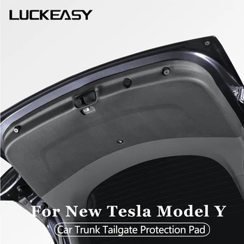Tesla Model Y Juniper/Launch 2025 Car Trunk Tailgate Protective Pad – TPE Anti-Dirt Cargo Liner Interior Accessory 1