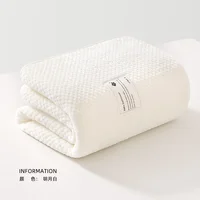 Newborn Baby Blanket Thick Absorbent Soft Fleece Baby Bath Towel Children's Bathing Beach Towels Infant Swaddle Wrap 1
