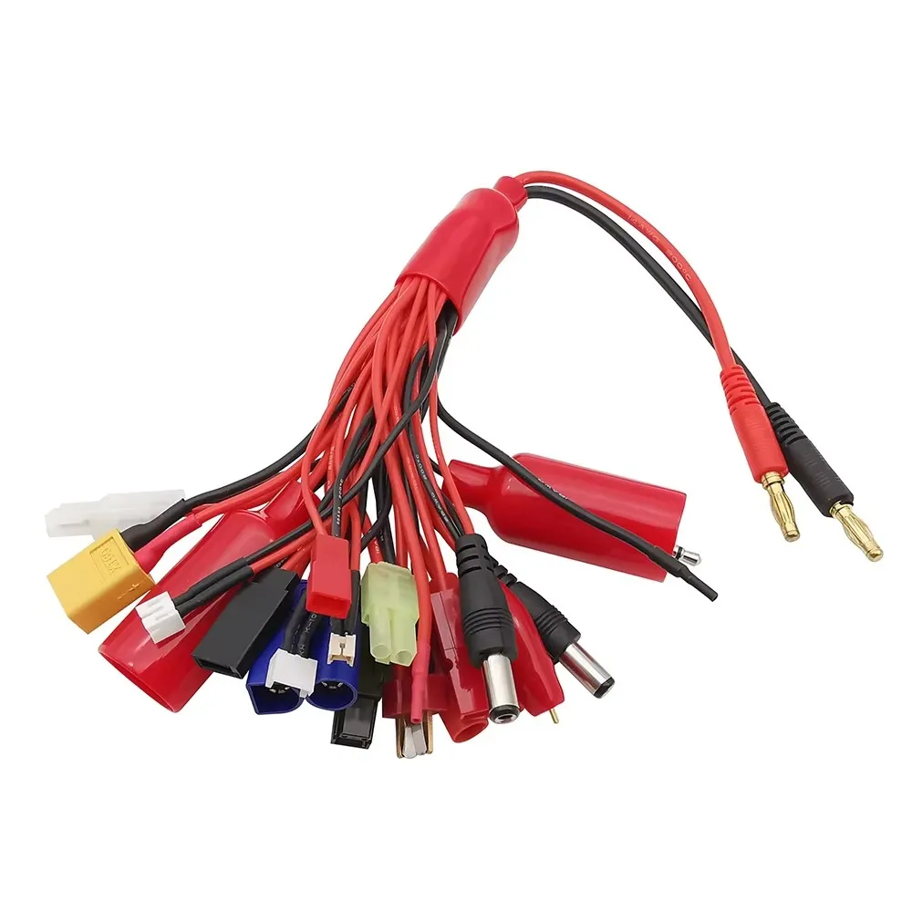 Chargeur multiport 8 en 1 / 19 en 1 pour batterie Lipo - Adaptateur pour IMAX B6