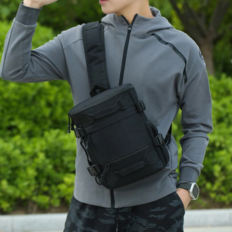 Oxford Tactical Chest Bag for Outdoor Hiking Cycling