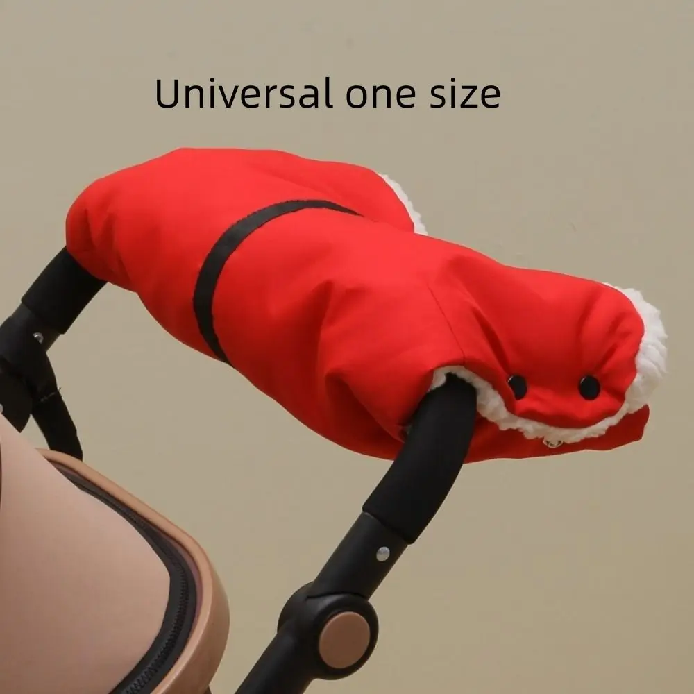 Waterproof Fleece Stroller Gloves for Winter