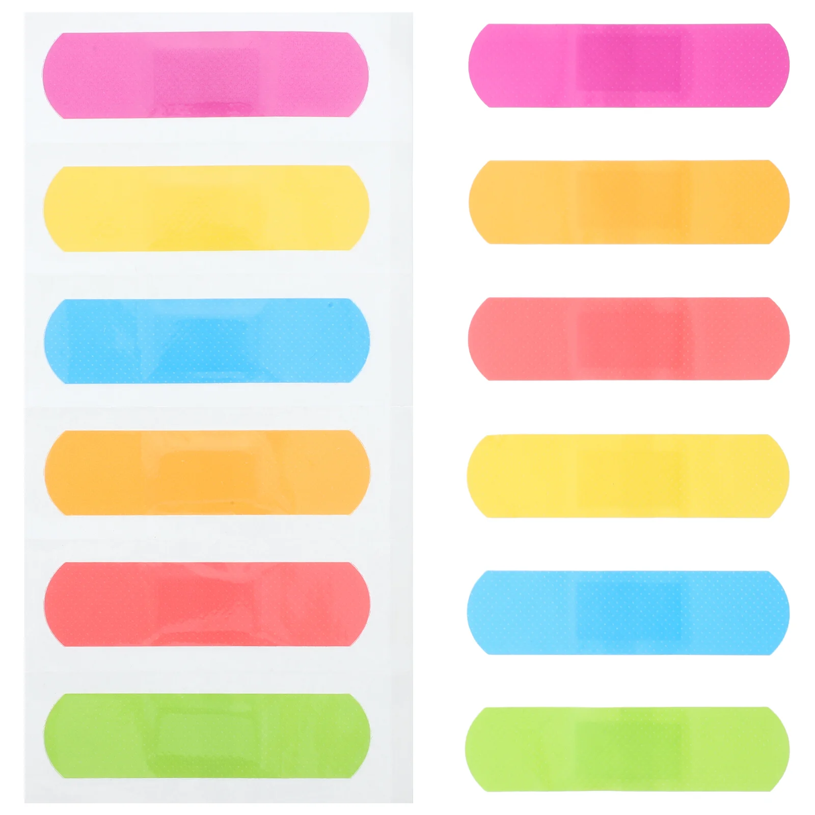 

60 Pcs Colorful Cartoon Bandage Wound Care Patches for Elasticity Lovely Bandages Small Wounds Hemostatic First Aids Child