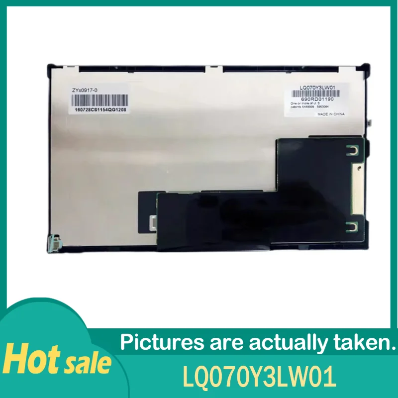 

100% Оригинальный LQ070Y3LW01 7-дюймовый 800*480 TFT-ЖК-экран
