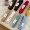 Winter New Solid Color Woolen Cave Scarf Female Hundred Knitted Long Narrow Shawl Women's Coldproof Thickened Warm Decor Scarves 3