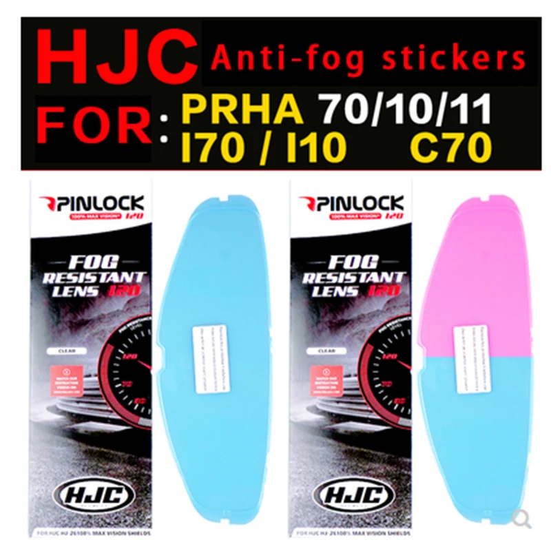 

for HJC I70 RPHA 11 C70 I10 Pinlock Lens Anti-fog sticker Motorcycle Helmet Accessories Motorcycle Helmet Sunshade Film