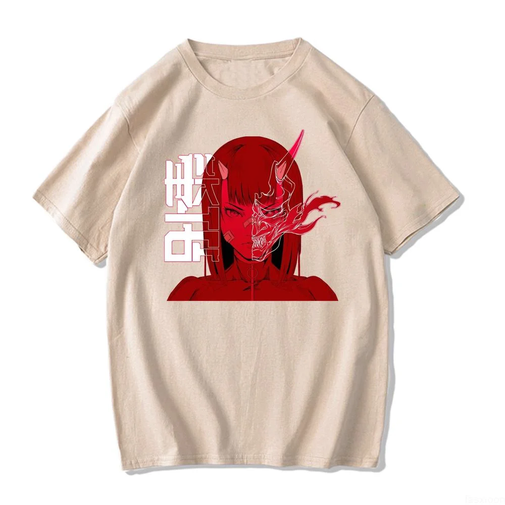 

Punk Anime Pure Cotton EU size Tee harajuku comic men t shirt designer manga man clothing