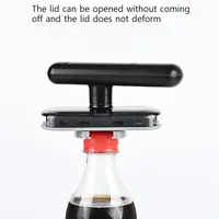 ที่เปิดกระป๋องแบบแมนนวลสำหรับผู้สูงอายุ – ขอบเรียบ, ด้ามจับจับง่าย, ที่เปิดขวดในตัว, ป้องกันสนิมและอุปกรณ์ครัวแบบพกพา 1