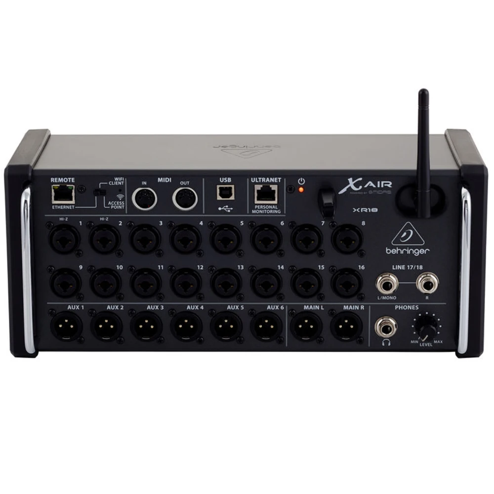 베링거 X Air 디지털 랙 믹서 XR12 XR16 XR18