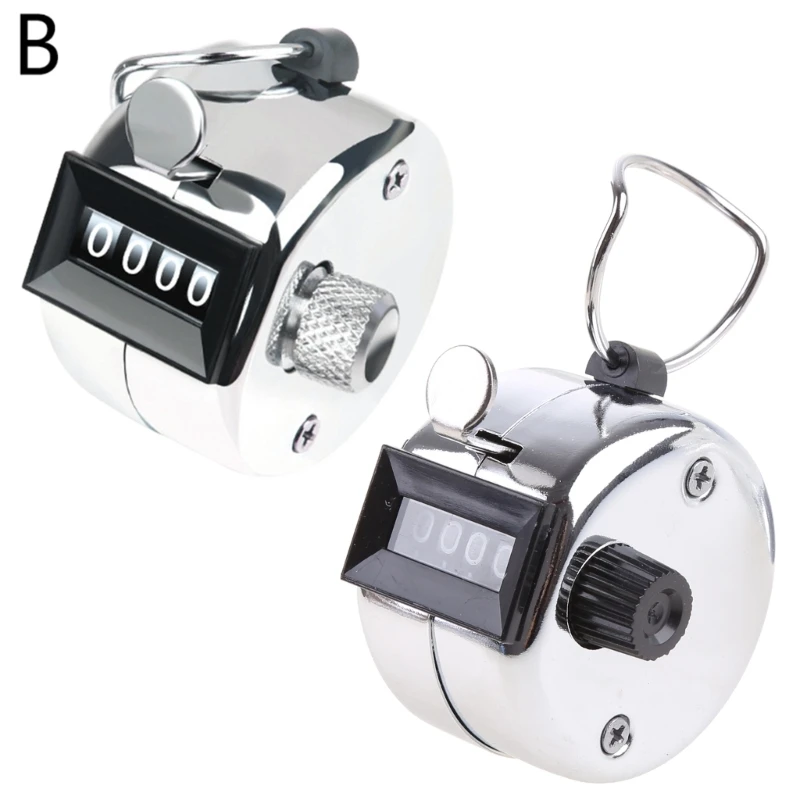 

Manual Counting Max.9999 Counter Hand Golf Clicker Handheld Tally Counter