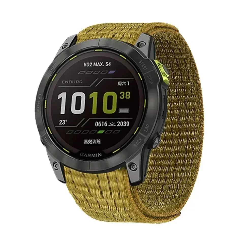 Premium Hook & Loop Nylon Strap for Smartwatch Bands - Available in 26mm & 22mm