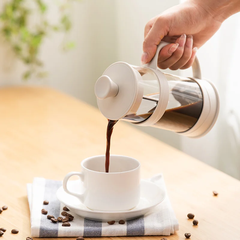 GIANXI Hand Press Coffee Maker Home Brewing Coffee Press Tea Filter Machine Hand Pot Multi-function Filter