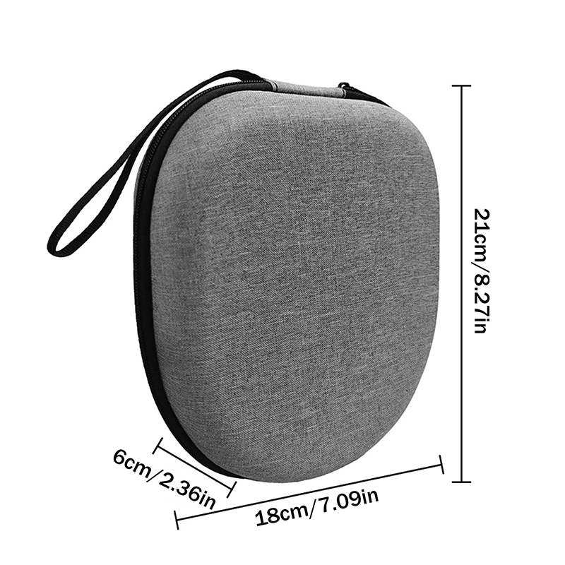 High-Capacity Shockproof Headphone Storage Case