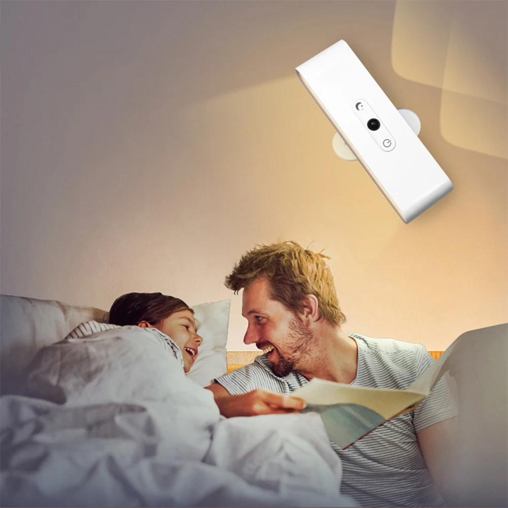 Description Picture 3 of itemLED Wall Sconce Up And Down Wall Touch Control Lights Rechargeable Wireless Magnetic Wall Lamp 3 Brightness Levels Timer Lamp