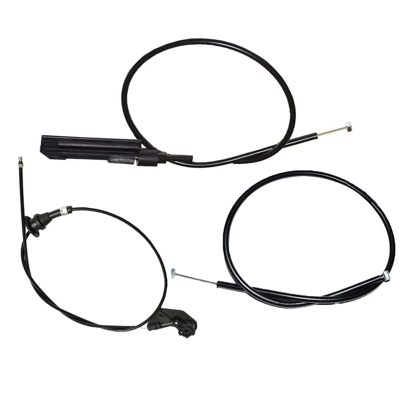 엔진 보우덴 케이블 후드 릴리스 와이어, BMW E39 525I 530I 51238176595 51238190754 51238176596, 6 개