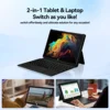Adreamer Windows Tablet with Keyboard 8GB 128GB 4000mAh 2 In 1 PC Cheap 10 Inch Tablet Windows 11 Intel J4125 2.4G/5G WiFi 4
