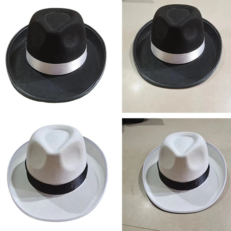 

Шляпа трилби для взрослых, дышащая шляпа дерби во французском стиле, шляпа-федора для взрослых, фестиваль, вечеринка, элегантная