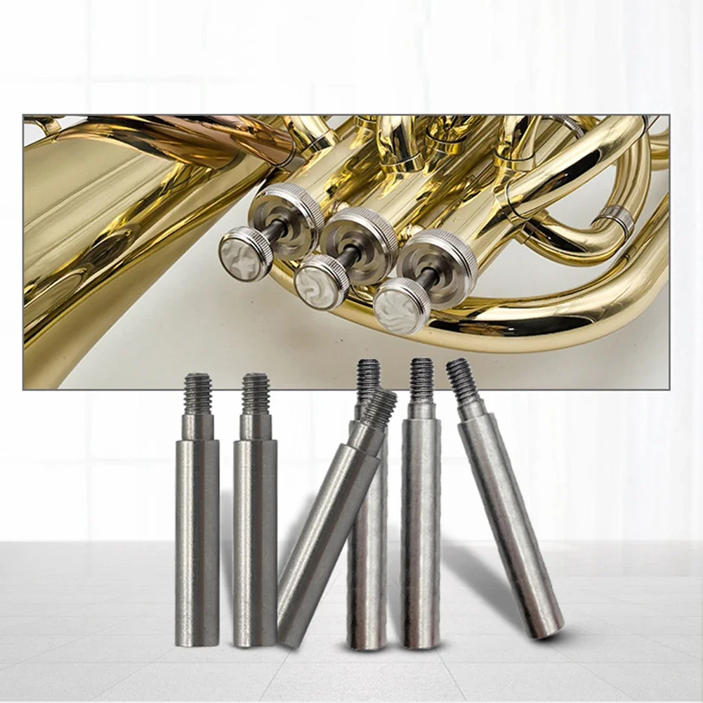 3pcs Medium Tone Key Lever/Upper And Lower Horn Button Lever Tenor Horn Baritone Vertical Key Rod Hall Connect Rod Brass Parts For Brass Musical Parts