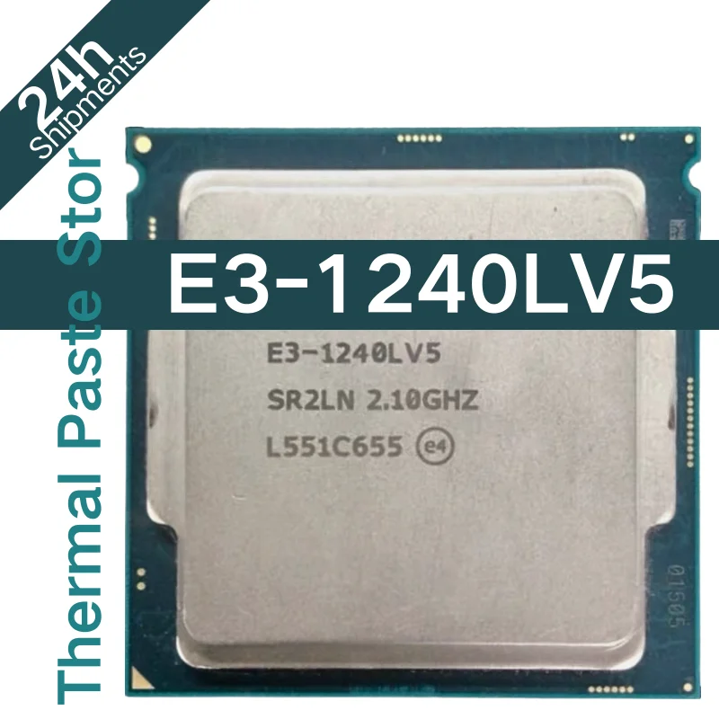 

Процессор Xeon E3-1240LV5 SR2CW / SR2LN 2,1 ГГц 25 Вт четырехъядерный E3 1240L V5 LGA1151