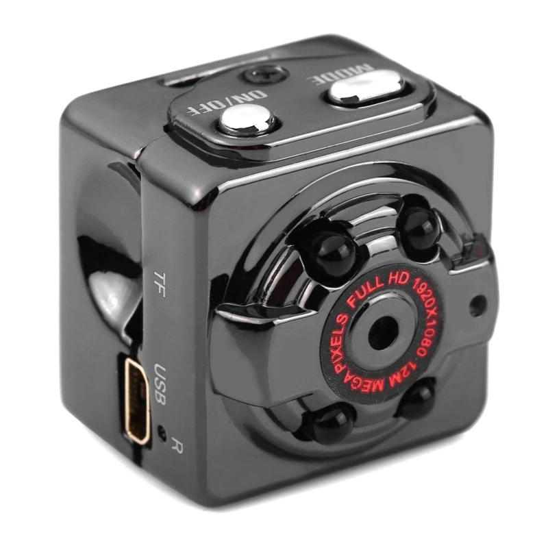 SQ8 미니 DV WiFi 카메라 1080P/720P 30fps 디지털 비디오 레코더 2MP 캠코더, 케이블 4IR 야간 투시경 조명 포함