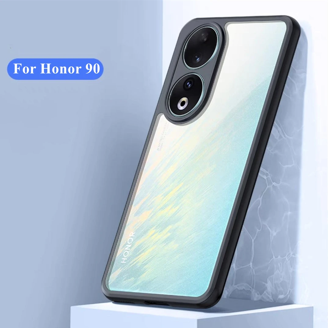 For Honor 90 Case For Honor 90 Cover Funda Shell Hard Clear PC
