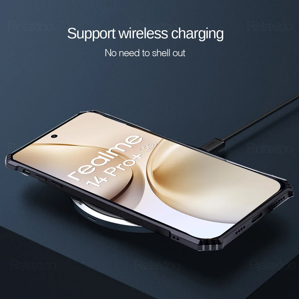 Clear Acrylic Shockproof Case for CMF Phone 2 Pro - Hybrid Rubber with Hard PC Back Cover