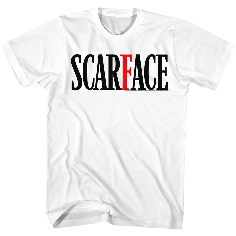 

Scarface Text Black & Red Short Sleeve Adult TShirt