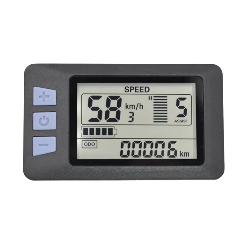P3H LCD Display Meter for Electric Bikes and Scooters