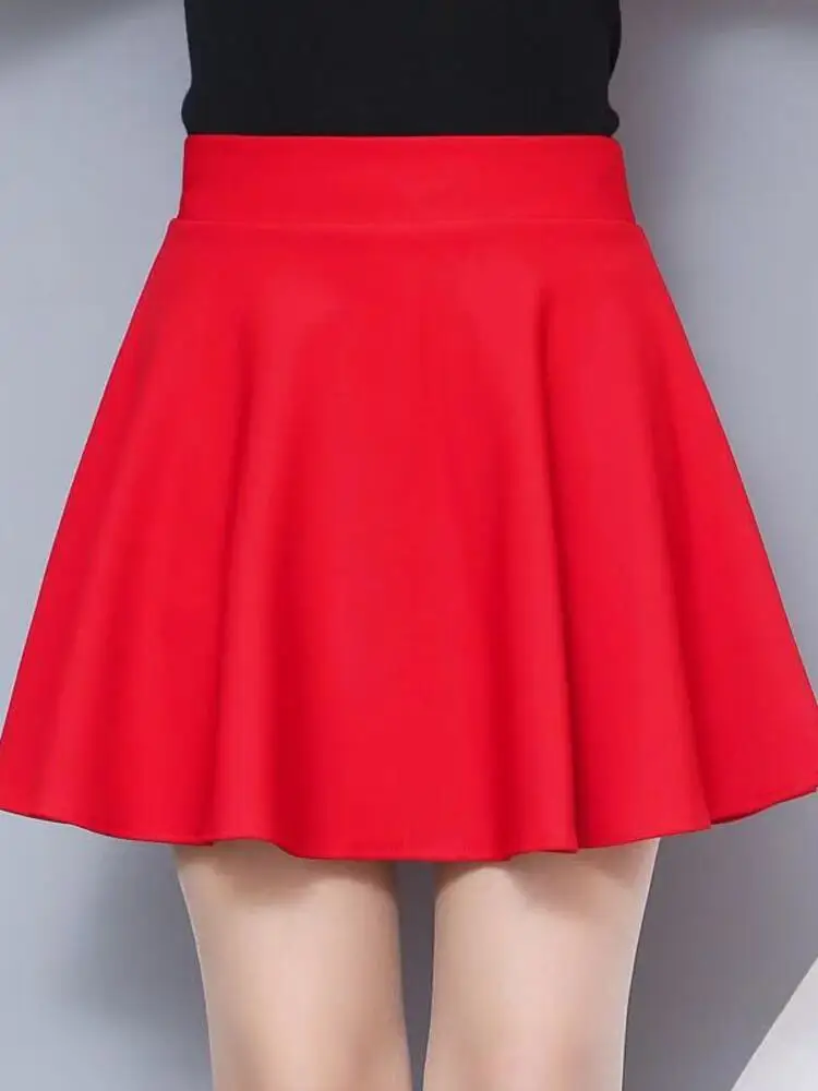 Solid Color Ballroom Standard Female Dance Skirts Casual Women's Classical High Waist Competition Modern Waltz Latin Skirt