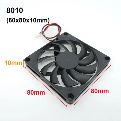 4010 12025 8010 30mm dc 5V 12V 24V Cooling Fan Brushless Motor Case Quiet 40MM 50MM 60MM 70MM 80MM 90MM 120MM for 3D print 2PIN - Image 16