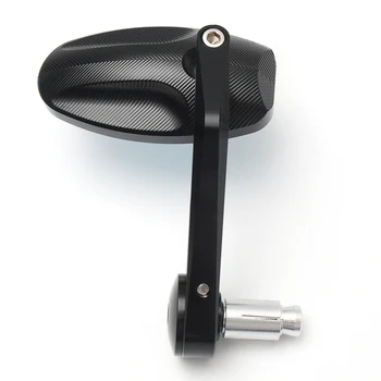 2Pcs CNC Aluminium Motorcycle Bar End Rearview Side Mirrors for Triumph Speed Triple Motorcycle Accessories