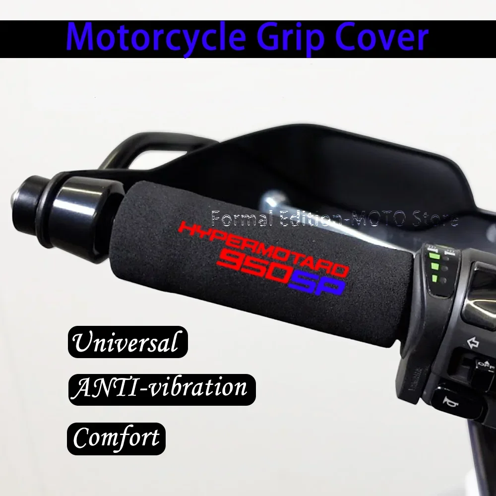 

For Ducati Hypermotard 950 Hypermotard 950 SP 950RVE 2023 Motorcycle Sponge Grip Shockproof Non-slip Handlebar Grip Sponge Cover