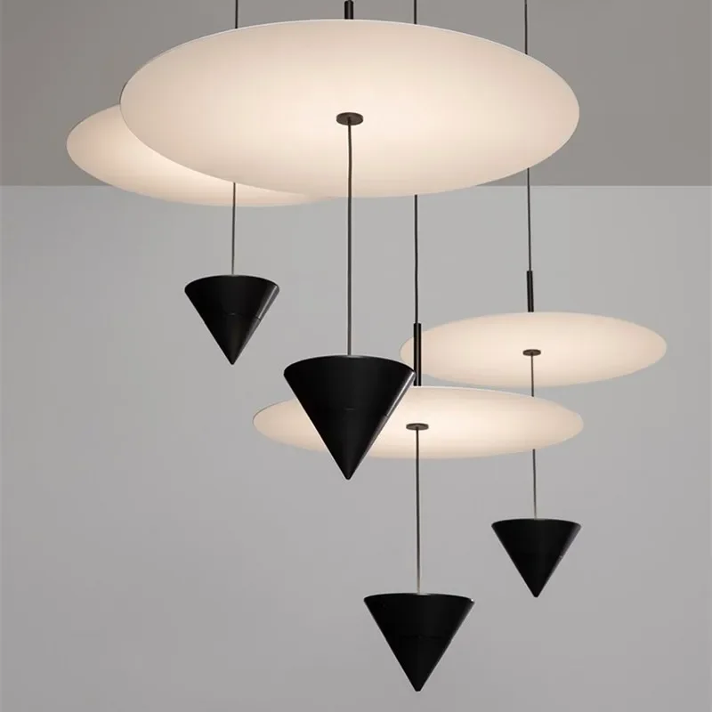 

Modern LED Pendant Light Italian Design Minimalist Hanging Lighting Bedroom Bar Home Room Decor Lamps Counterweight Chandelier