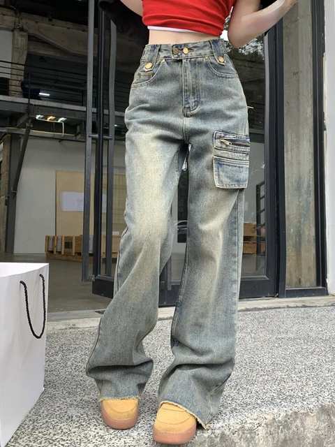 Korean Vintage Y2K Baggy Trousers